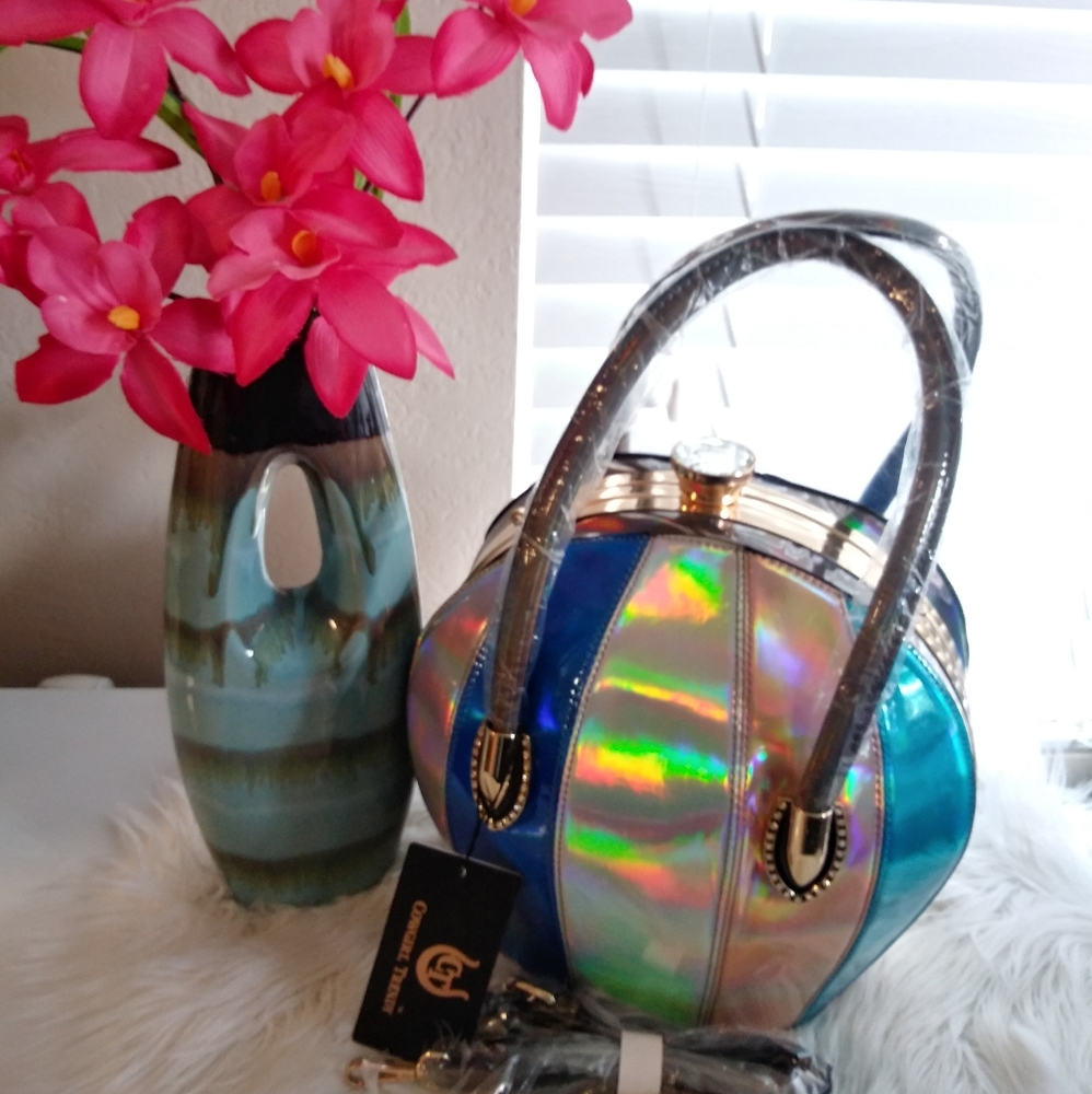 Multiple Color Bowler Bag